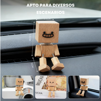 Figura de Madera Pies Balanceantes