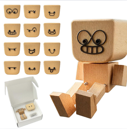 Figura de Madera Pies Balanceantes